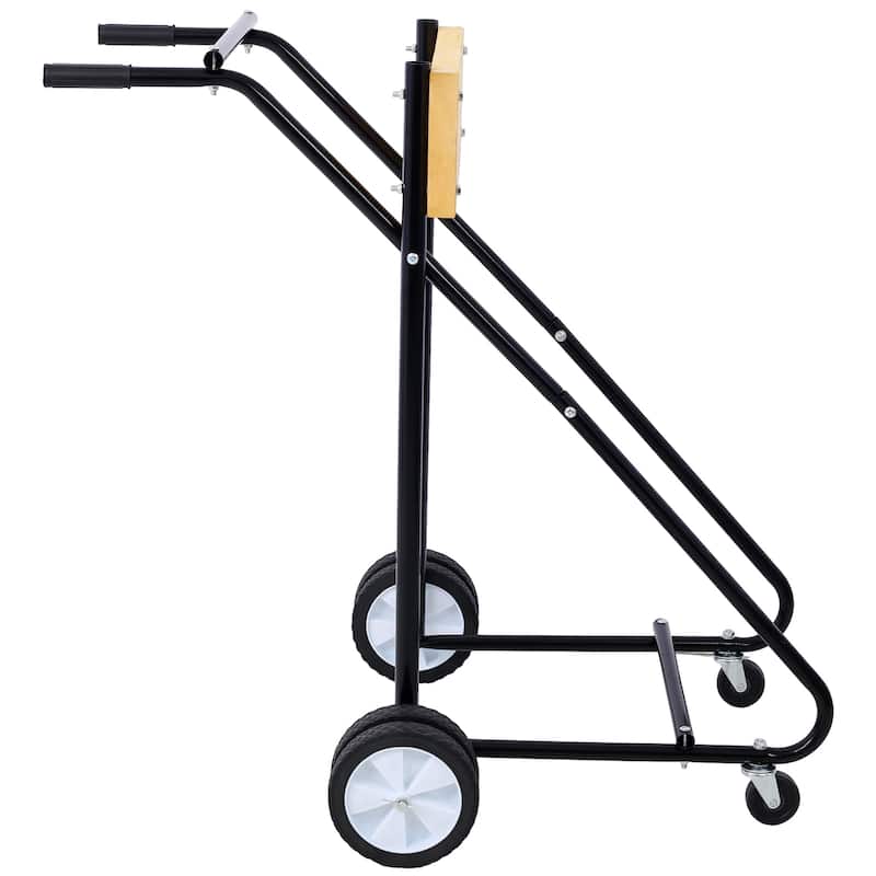 Outboard Boat Motor Stand, Engine Carrier Cart Dolly, 315lbs Capacity - 28.9'' W x 42.5'' D x 42'' H