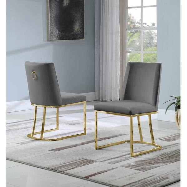 Dining Room Chairs With Metal Ring On Back - Luxury Dining Room