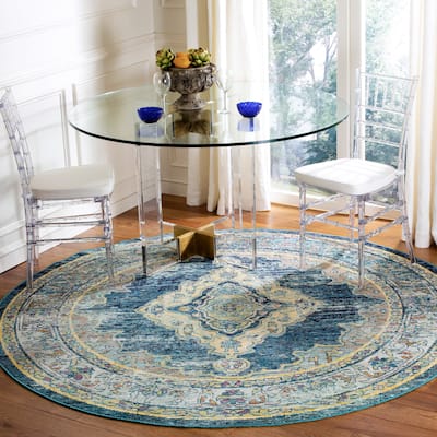 SAFAVIEH Crystal Gladyce Vintage Boho Oriental Area Rug