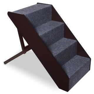 folding pet stairs for bed 30 inches high