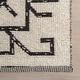 preview thumbnail 3 of 5, June Geometric Reversible Wool Area Rug