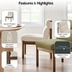 preview thumbnail 43 of 64, NPD Furniture Micah Boucle Dining Side Chair