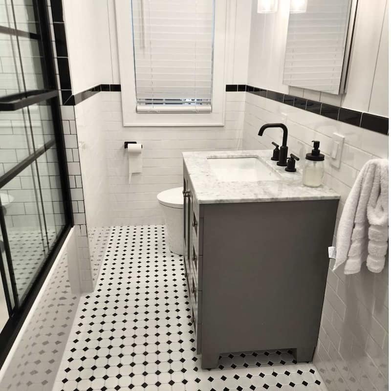 Blecker Street Fresno 3x6 White Polished Ceramic Subway Tile - Wall, Backsplash