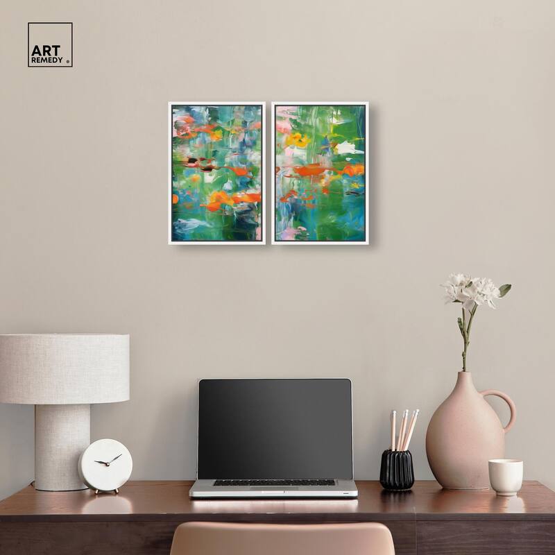 Jungle Serenade Canvas Set of 2 by Art Remedy