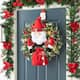 Option LED Bow Wreath with Santa