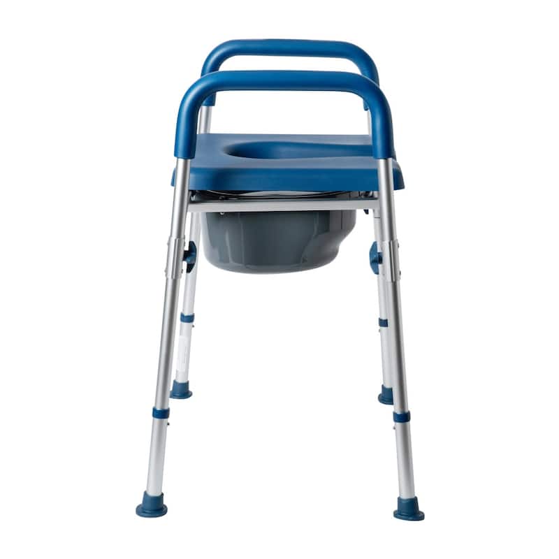 Height Adjustable Multifunctional Heavy Duty Commode and Shower Chair