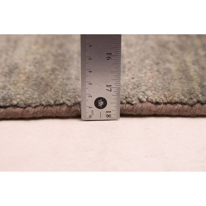 ECARPETGALLERY Hand-knotted Pak Finest Gabbeh Grey Wool Rug - 3'11 x 6'0