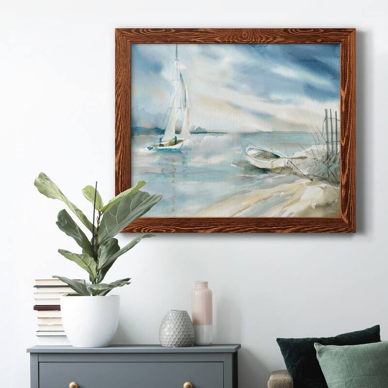 Subtle Sail-Premium Framed Canvas - Ready to Hang