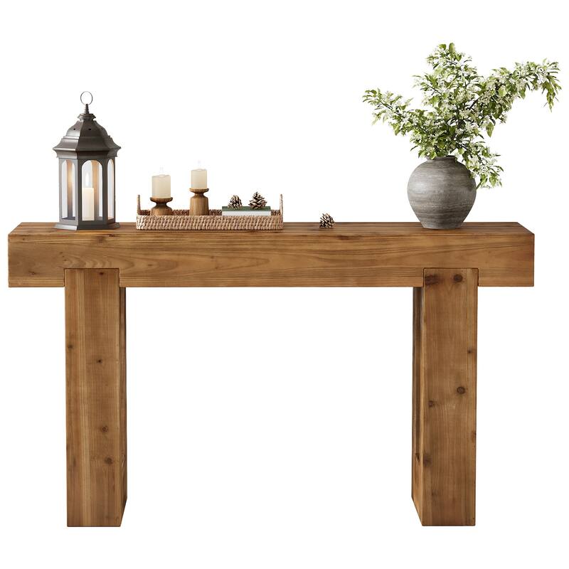 Wooden Console Table, Sofa Table for Behind Couch, Entryway, Hallway Living Room