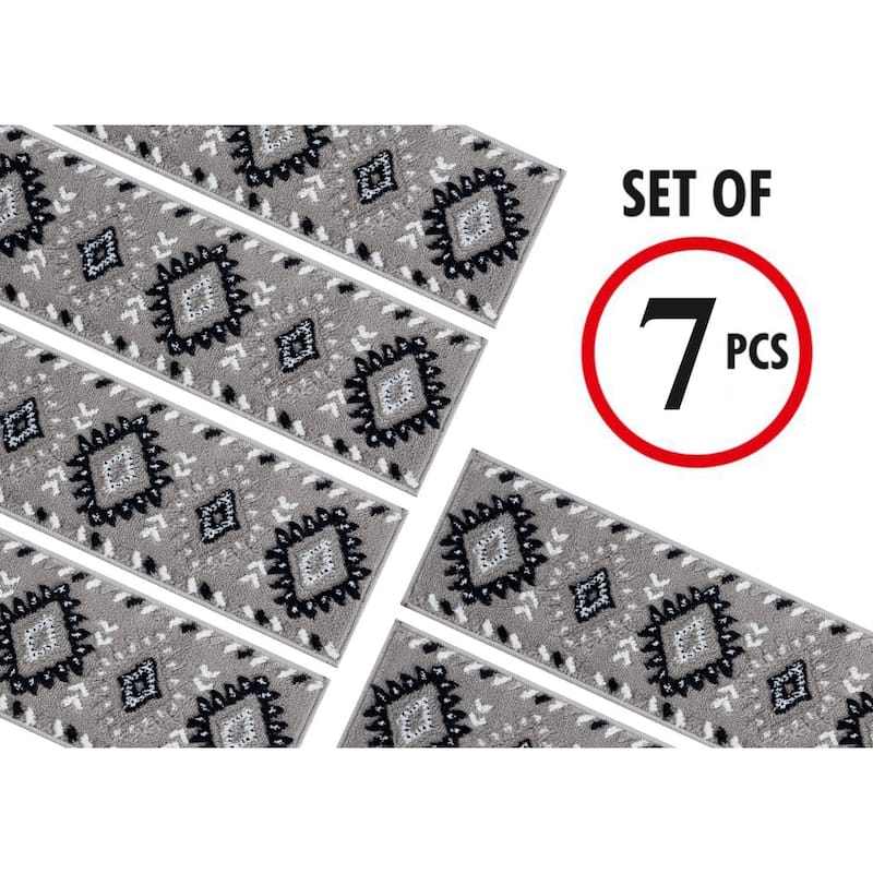 SussexHome Traditional PP Stair Treads (9 x 28 in.)