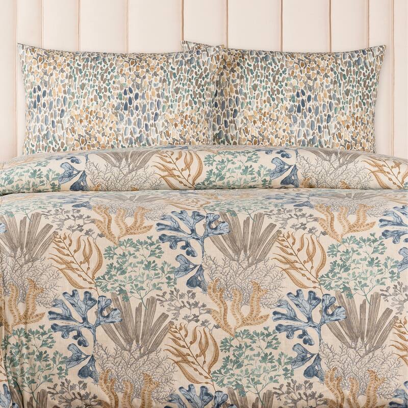 Siscovers Offshore Aqua 100% Cotton Luxury Duvet Cover Set