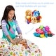 preview thumbnail 135 of 192, Kids' Stuffed Animal Storage Bean Bag Chair Cover or Toy Organizer