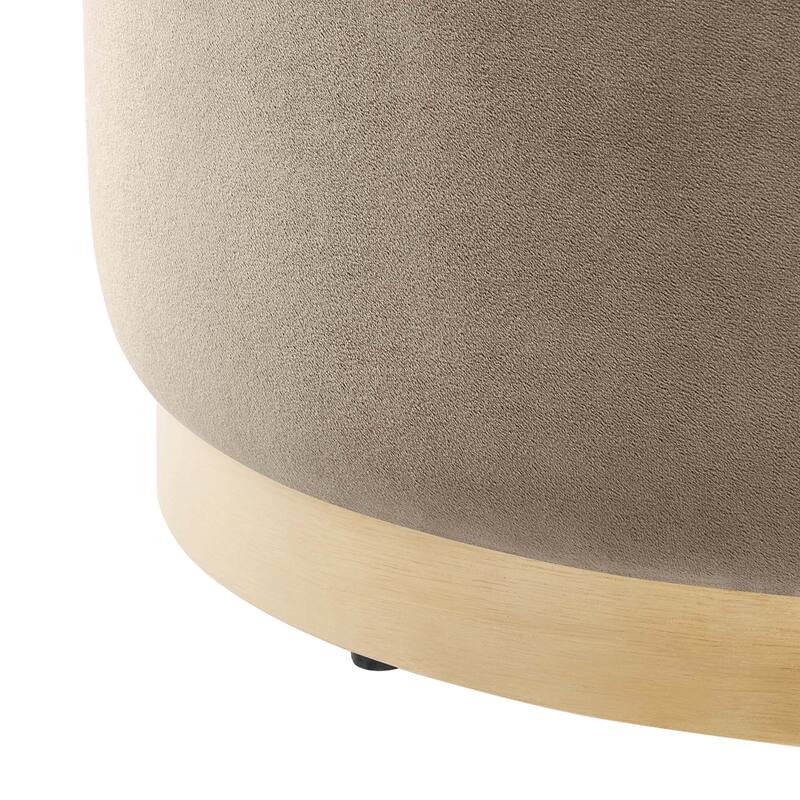 Tilden 16"/23"/29"/38" Performance Velvet Upholstered Ottoman