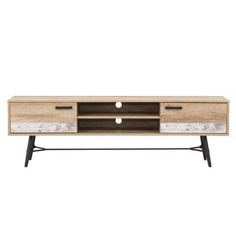 CorLiving Aurora TV Bench with Splayed Legs, For TVs up to 85"