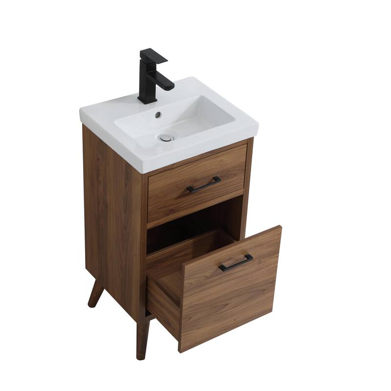 Nautical 18 - 30 Inch Single Bathroom Vanity