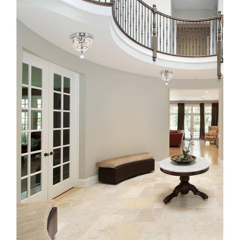 Somette 2-light 8-inch Chandelier