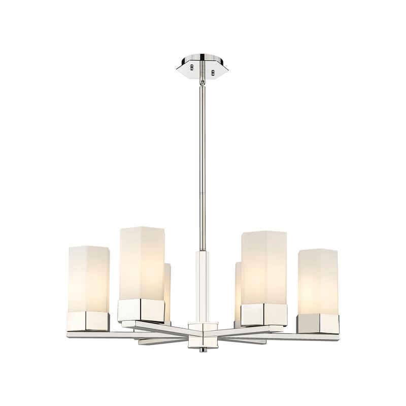 Innovations Lighting Claverack - 6 Light 9" Stem Hung Chandelier