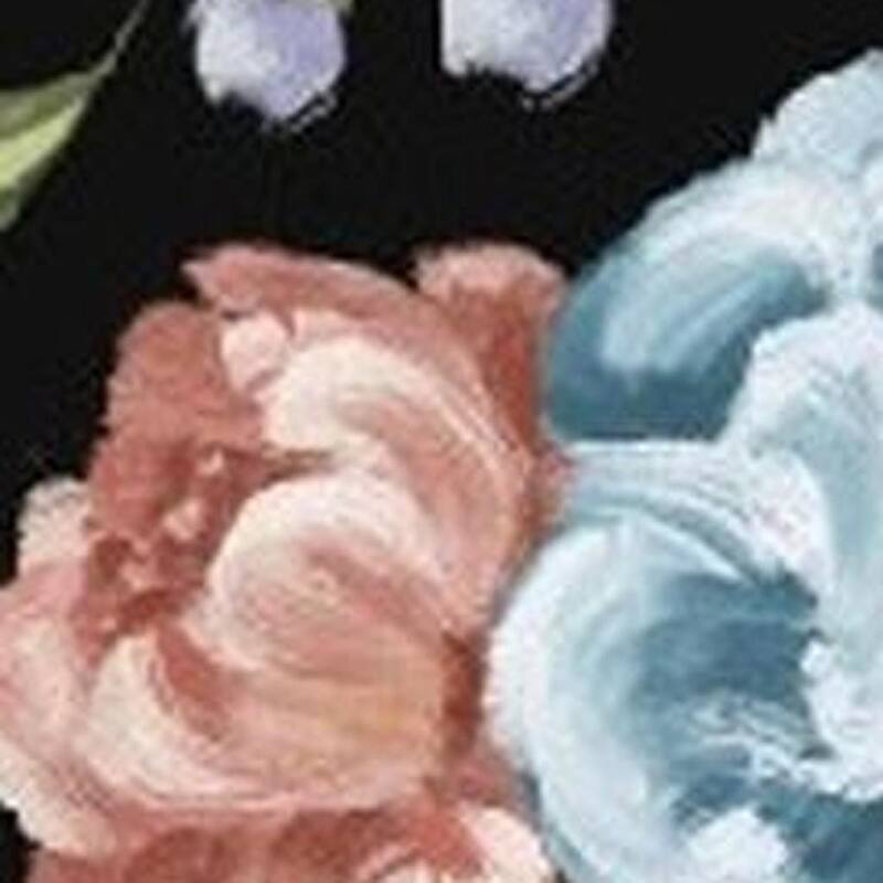 HomeRoots Floral Traditional Rectangle Area Rug