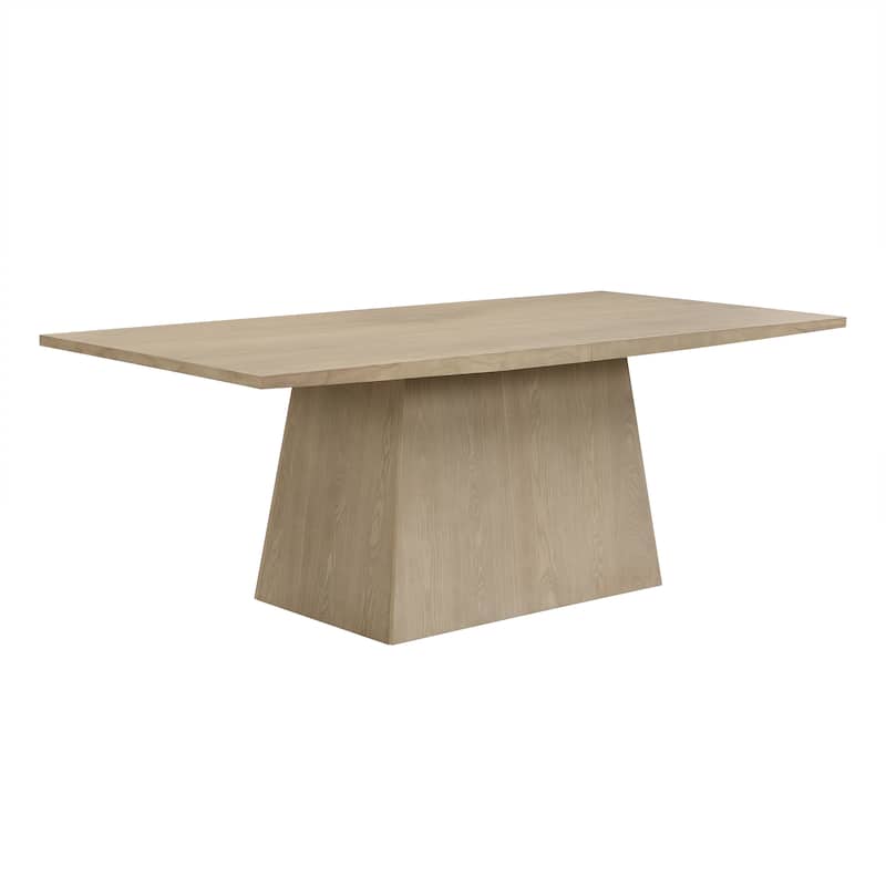Christopher Knight Home - Lowell Modern Wooden Pedestal Dining Table