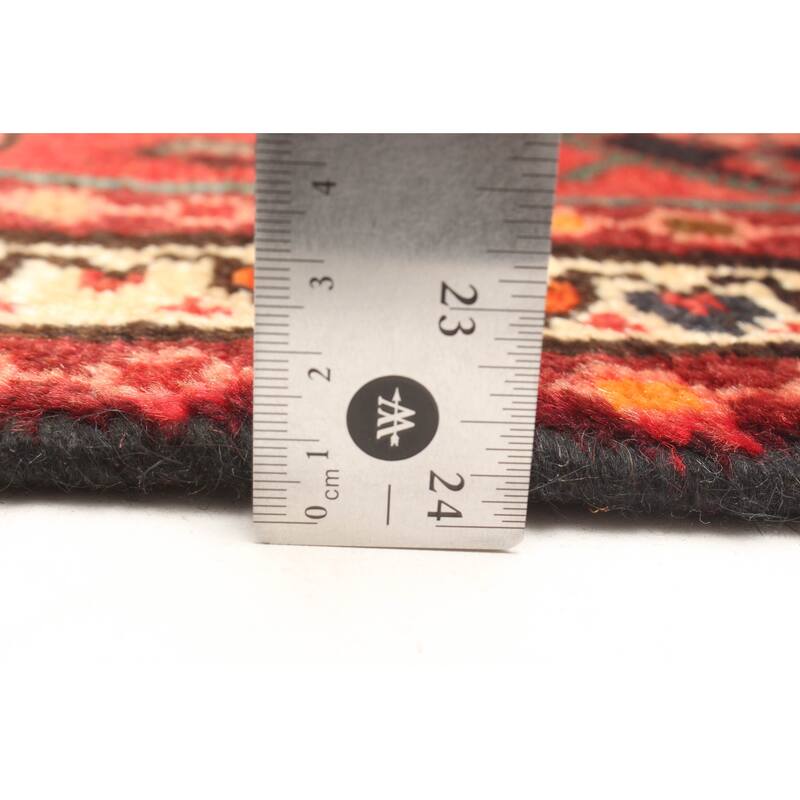 ECARPETGALLERY Hand-knotted Andelz Red Wool Rug - 2'10 x 7'1