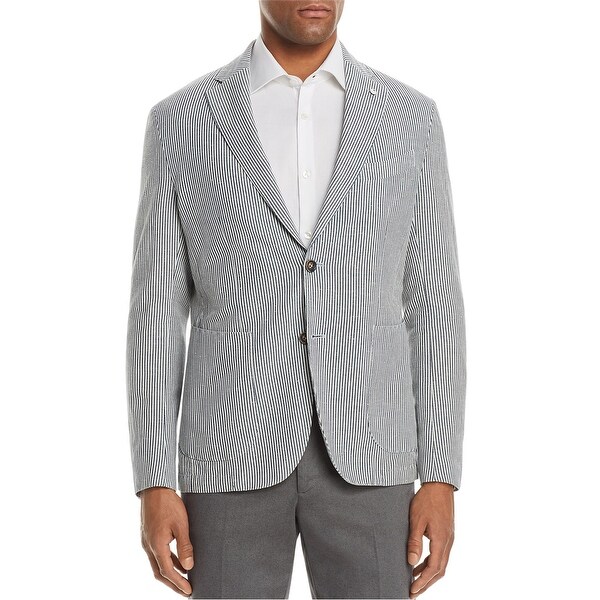 mens cotton blazer jacket