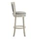 preview thumbnail 47 of 49, Verona Panel Back Linen Swivel 29-inch High Back Bar Stool by iNSPIRE Q Classic