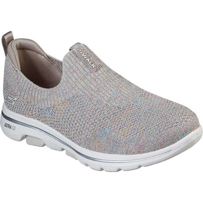 skechers go walk sparkle slip on