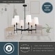 preview thumbnail 9 of 9, Vaxcel Lighting H0288 Camden 6 Light 30" Wide Chandelier