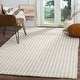 preview thumbnail 2 of 6, SAFAVIEH Handmade Natura Eletta Wool Rug 3' x 5' - Grey/Ivory - Rectangle
