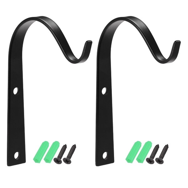 4pcs Iron Wall Hooks 4 Inch Hanging Bracket for Hanging Plants