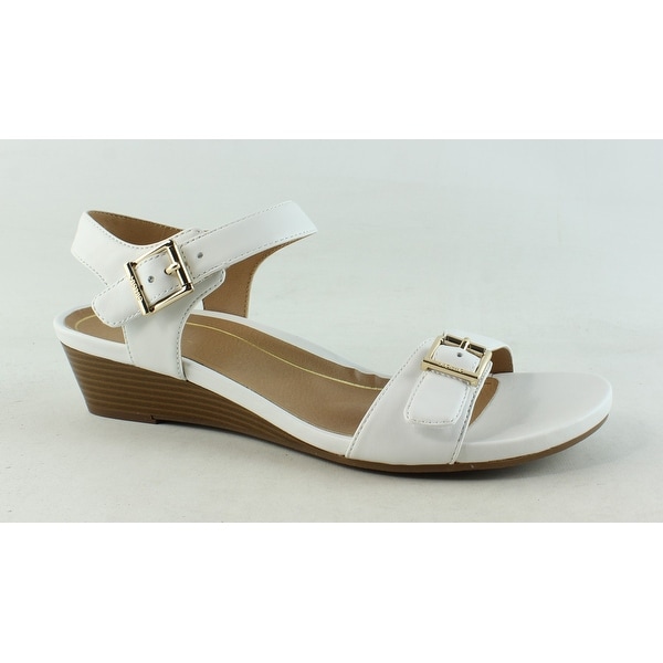womens white sandals size 8.5