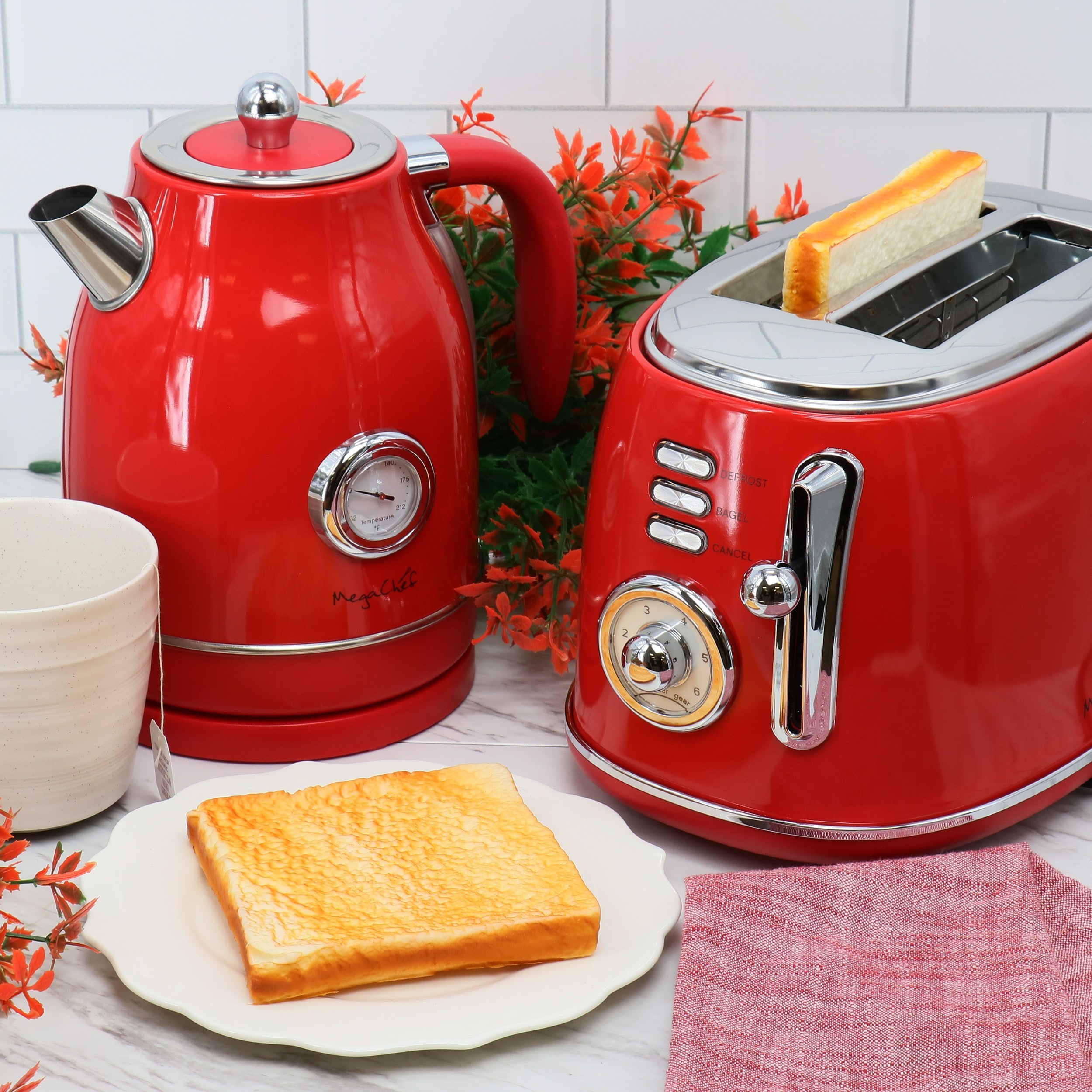 Toaster and outlet kettle combo sale