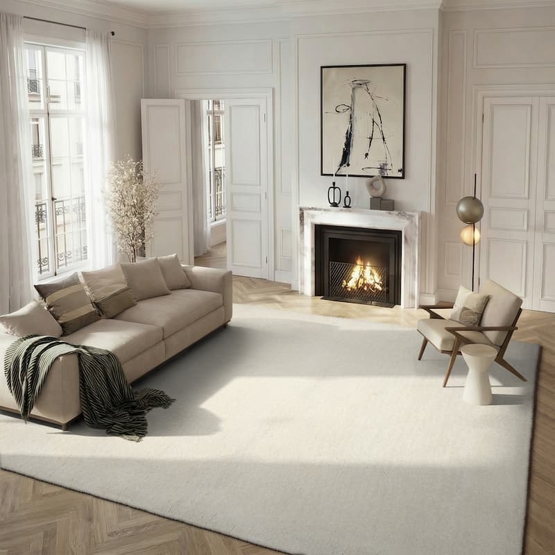 SAFAVIEH Handmade Ultimate Shag Makayla Rug