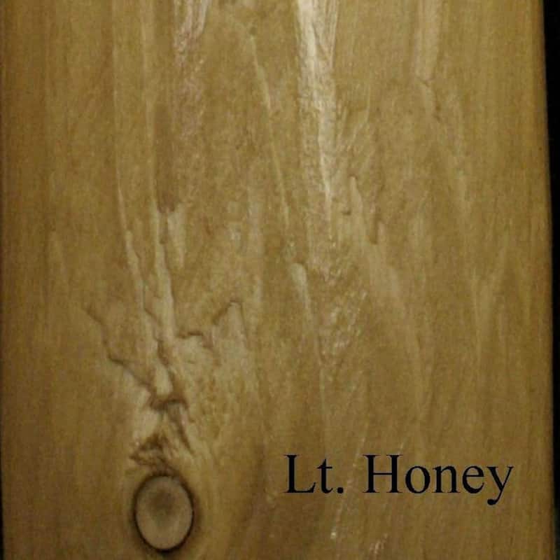 80" X 93-95" X 48" Light Honey Wood King Bed