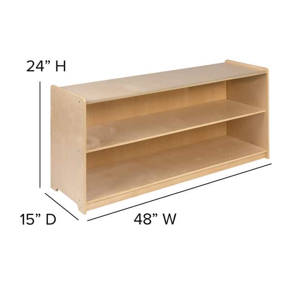 dimension image slide 2 of 3, Wooden School Classroom Storage Cabinet for Commercial or Home Use