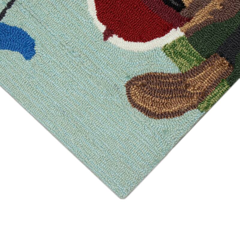 Liora Manne Frontporch Putts & Mutts Indoor/Outdoor Rug