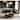 Furniture of America Ospray Glam 2-Piece Black Velvet Upholstered Zebra Print Sofa Set