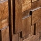 preview thumbnail 4 of 2, Four-Door Wooden Sideboard - Brown