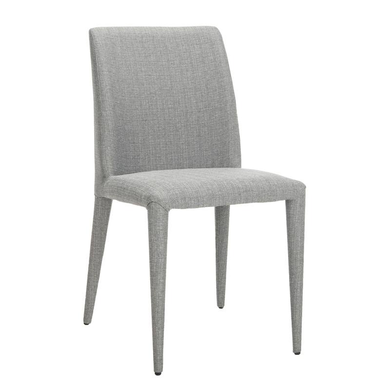 SAFAVIEH Shirlee Mid-Century Dining White Dining Chair (Set of 2) - 22.5" x 17.4" x 33.5" - 23Wx17Dx34H