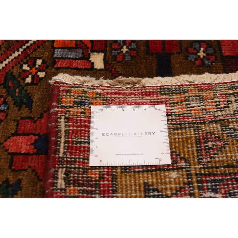 ECARPETGALLERY Hand-knotted Sarabi Red Wool Rug - 3'5 x 10'10