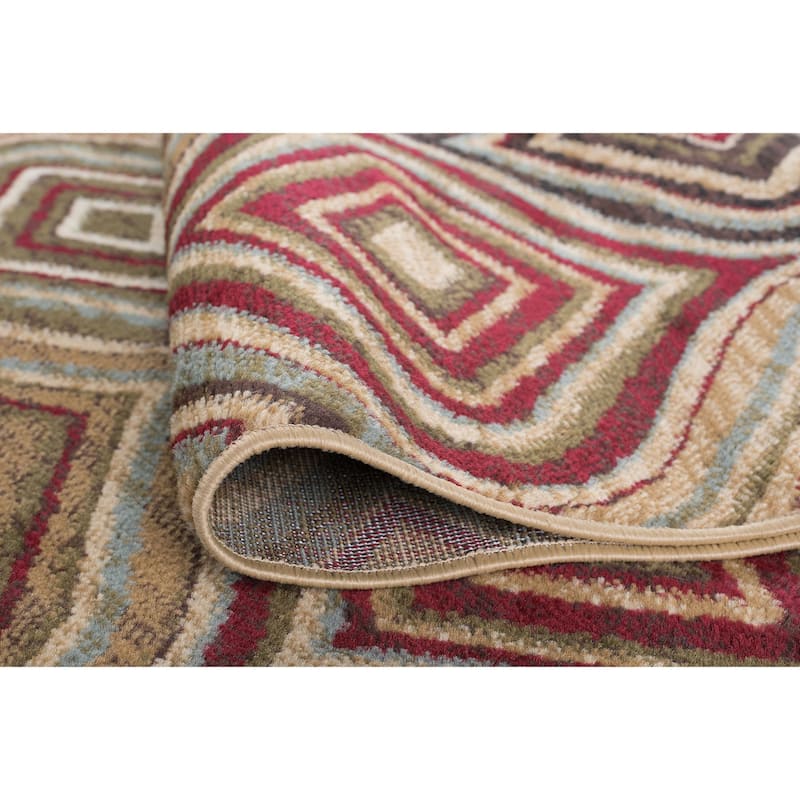 Hamilton Modern & Contemporary Geometric Indoor Area Rug - 7'10 x 7'10