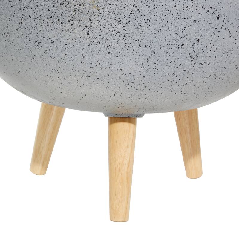 MgO Contemporary Planter (Set of 2) - S/2 17", 15"H