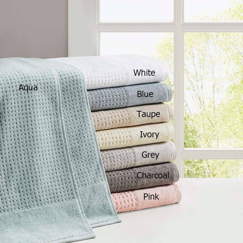 Cotton Antimicrobial Bath Towel 6 Piece Set