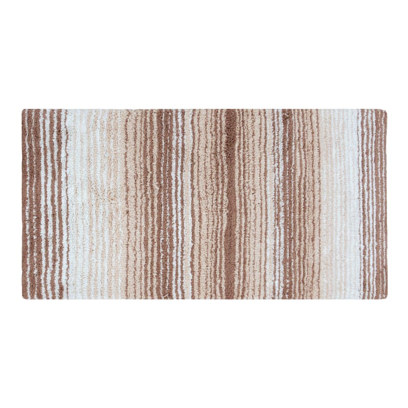 Gradiation Collection Absorbent Cotton Machine Washable Runner Rug