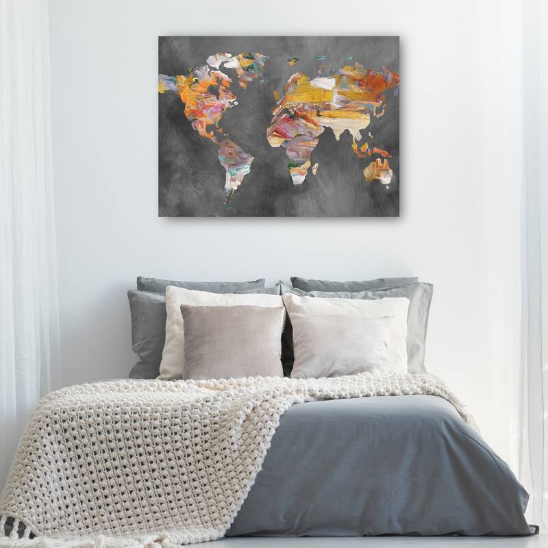 Global Colors By Studio Arts Canvas Art Print
