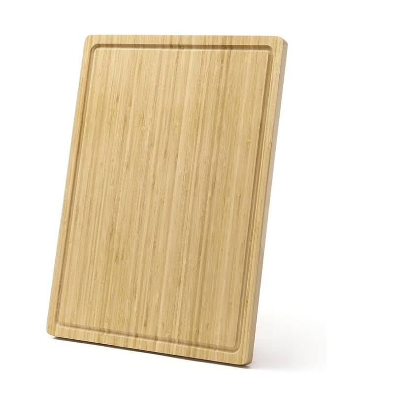 18-in L X 12-in W Large Wood Cutting Board - 18-in L X 12-in W - 18-in L X 12-in W