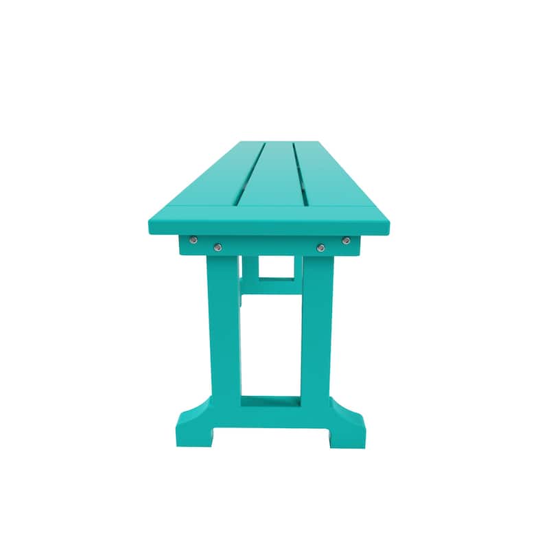 Laguna 6-Piece Outdoor Patio Rectangle Table Garden Arm Chair Dining Set With Bench