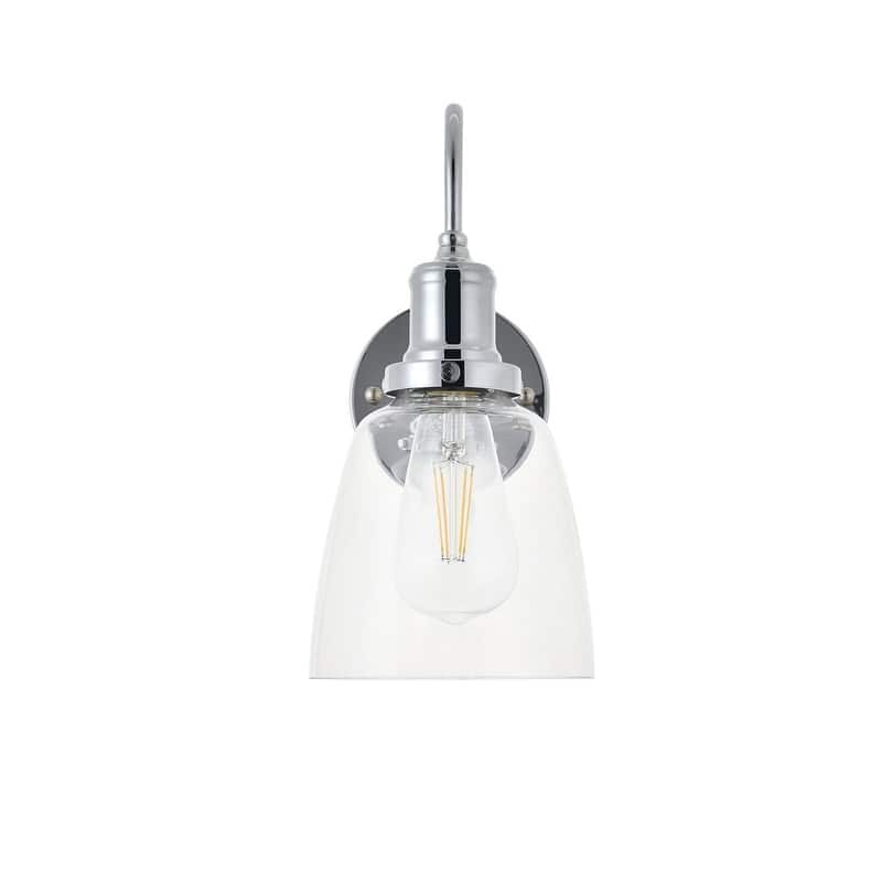 Ophelia 1 light chrome Wall Sconce