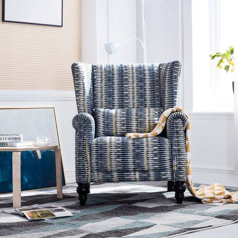 LOKATSE Home Accent Wing Chair