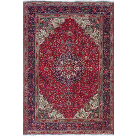 Vintage Antique Persian Bakhtiari Mccarthy Wool Rug - 8'6'' x 11'3''